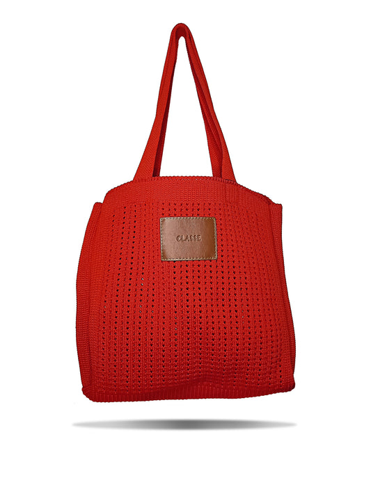 Bolsa Básica Crochê